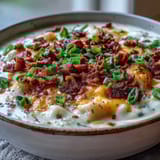Loaded Potato Soup with Bacon