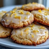 Lemon Sugar Cookies Pastel Glaze