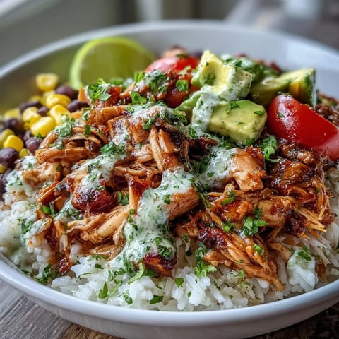 Salsa Chicken Bowls Fusion