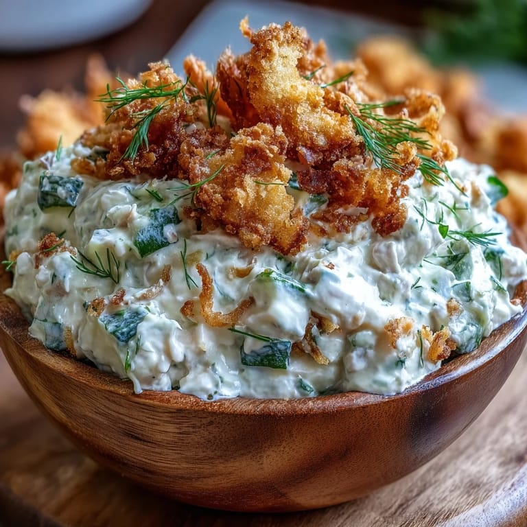 Flavorful Fried Pickle Dip, a crowd-pleasing appetizer served with dippers.